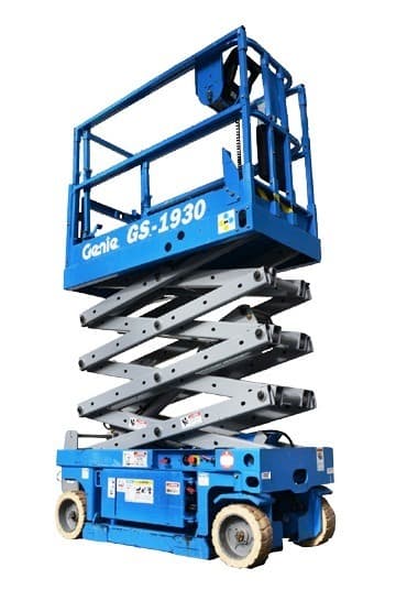 PLATAFORMA ELEVATÓRIA TIPO TESOURA GENIE GS 1930S-ALTURA DE TRABALHO 8M